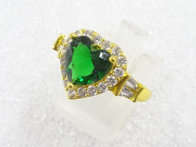 COLORED STONE FASHION RING / JP SIZE 16